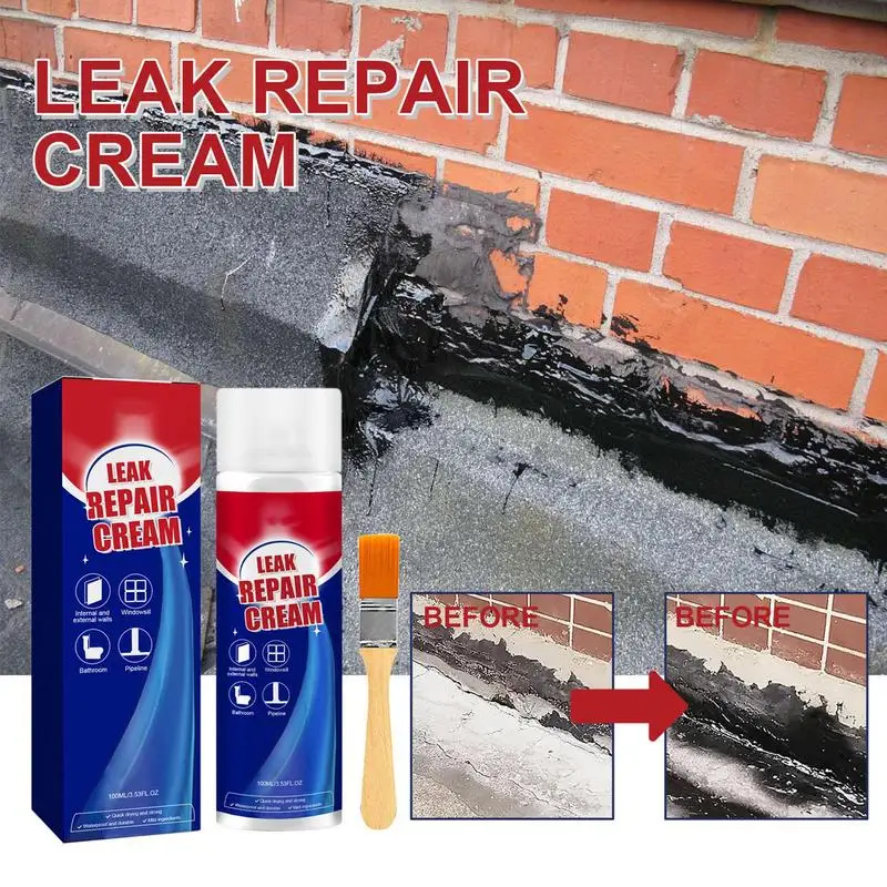 100ml Wall Repair Cream Waterproof Invisible Leak Repair Spray Multipurpose Ceramic Repair Agent Anti-leaking Sealant Spray