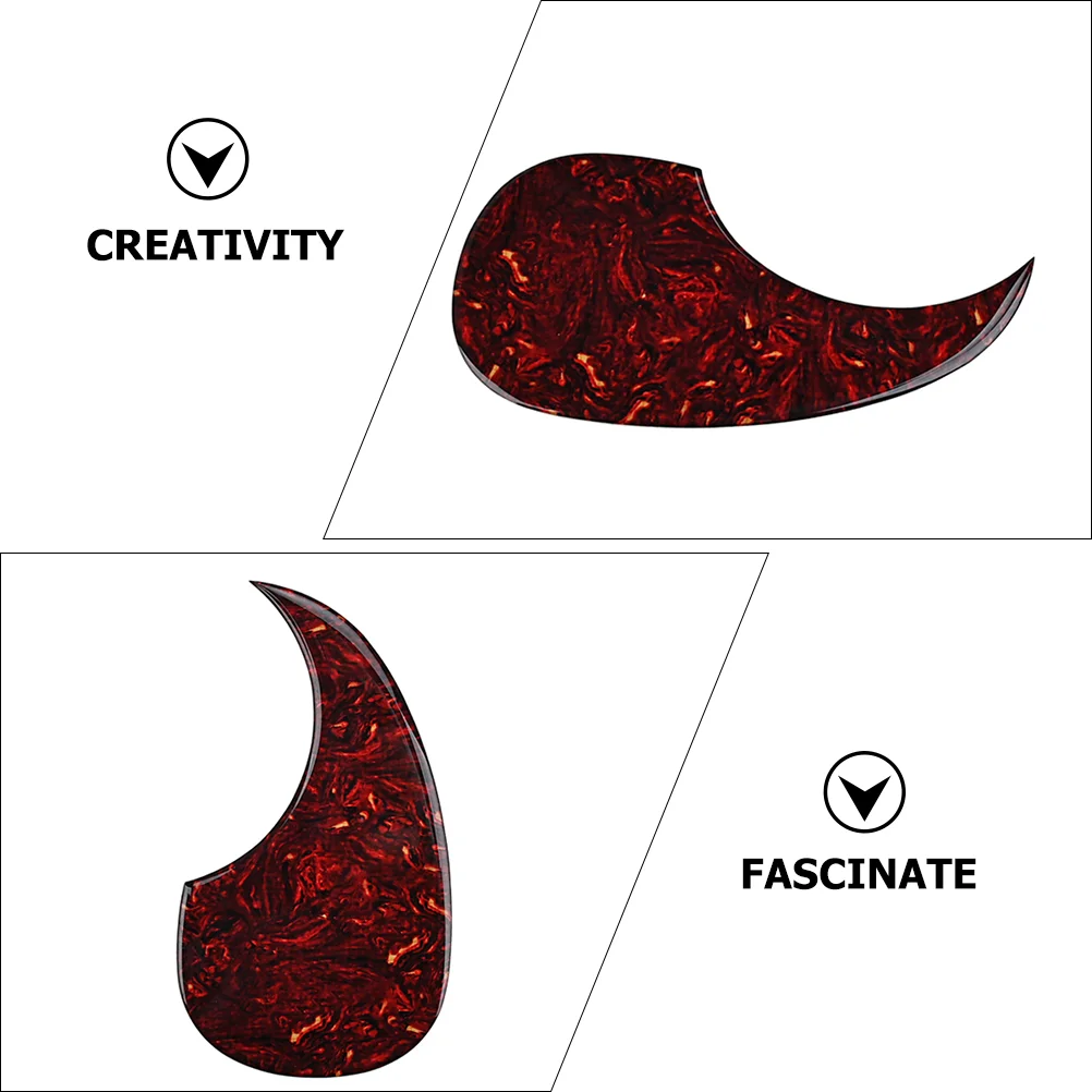 Stickers Guitar Pickguard Protective Plate Scratch Acoustic Protector for Board