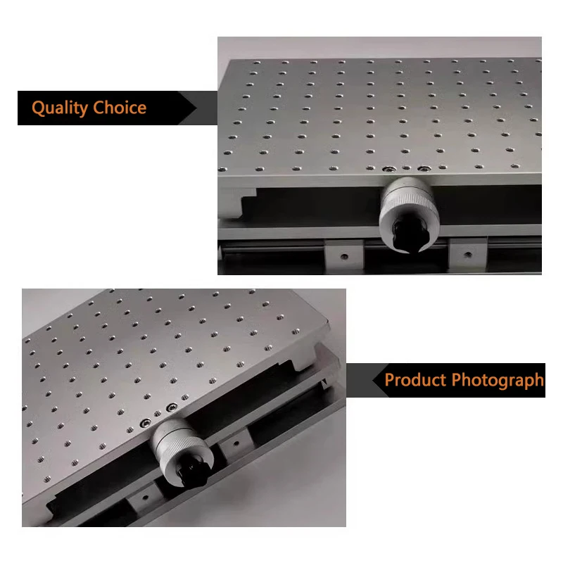Axis Moving Table Portable Cabinet Case XY Table for Laser Marking Engraving Machine 210x150x75MM