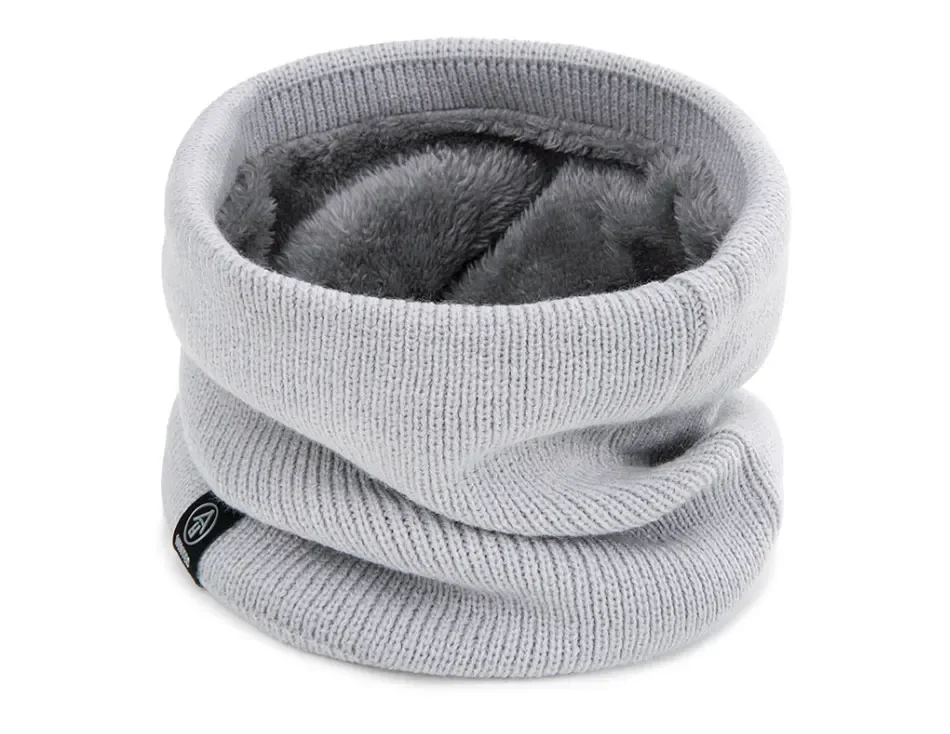 Winter Warm Schal Für Jungen Mädchen Kinder Baby Halswärmer Dicke Wolle Kragen Snood Baumwolle Gestrickte Ring Schnee KALT – Detail 16