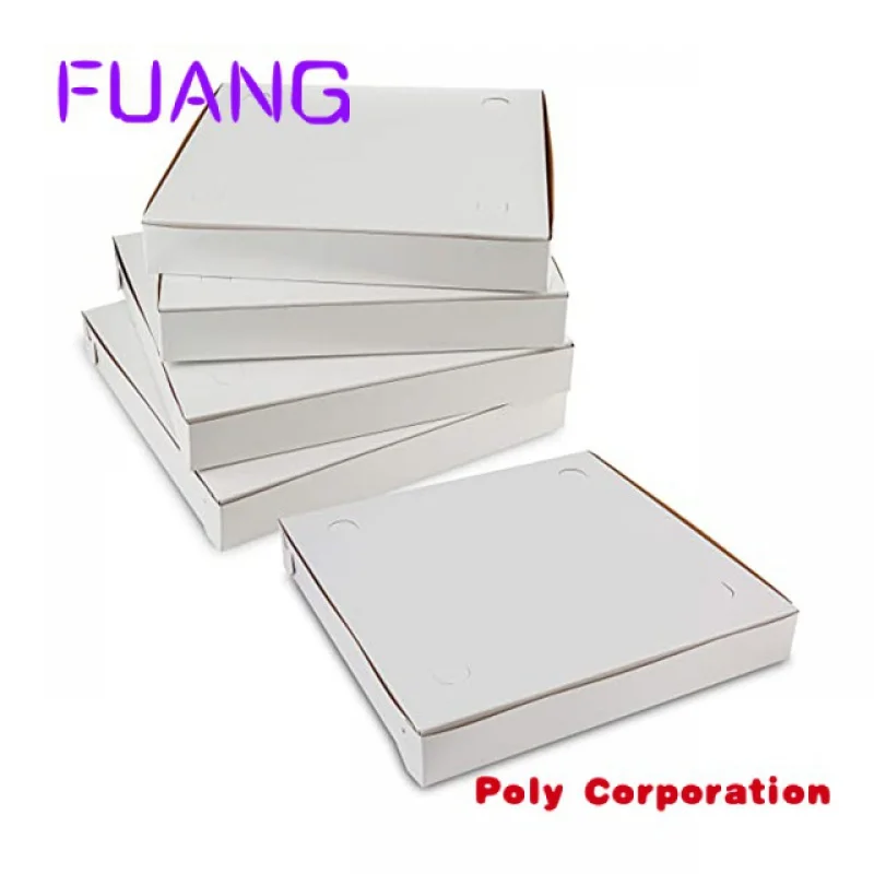 Custom  China High Quality OEM/ODM service Red/White Paper Kraft Packaging Pizza Boxes