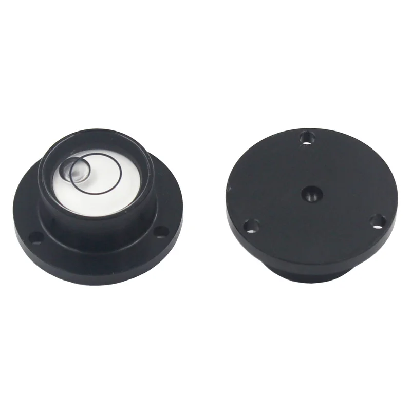 HacFury 24*16*10Mm Metalen Flenzen Waterpas Bubble Horizontale Meting Instrument 1 Stuks