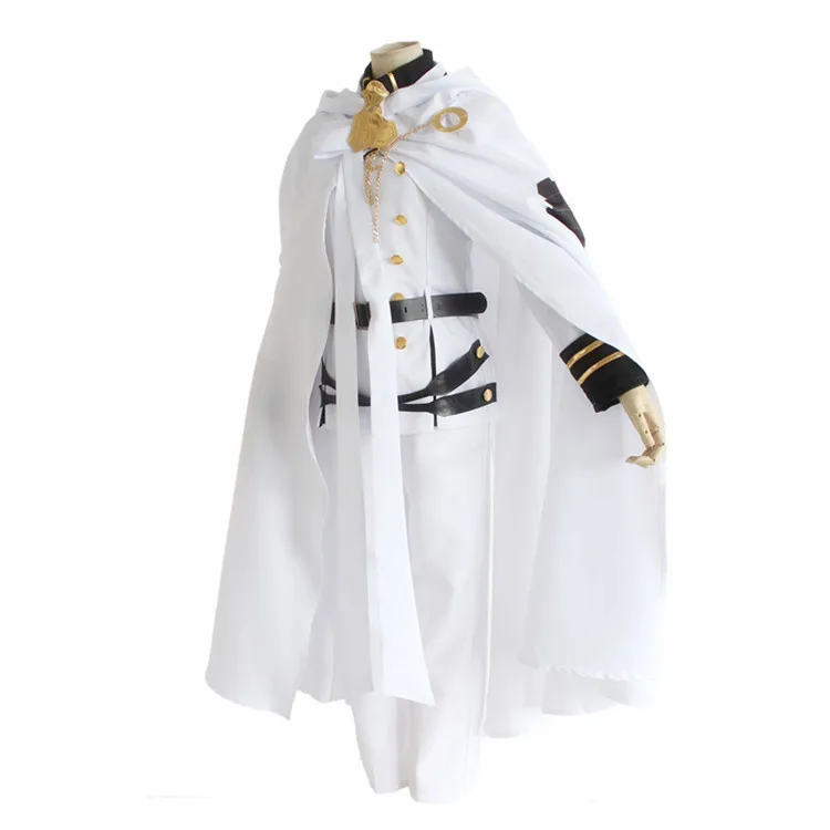 Disfraz de Anime Seraph Of The End Vampire Reign, Hyakuya Mikaela, Cosplay de fiesta de Halloween, Owari No Seraph