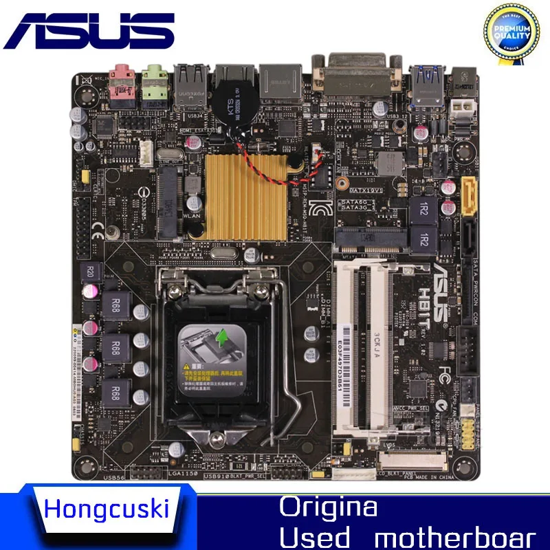 

Используется для ASUS H81T MINI ITX оригинальная материнская плата сокет LGA 1150 DDR3 H81 SATA3 USB3.0 настольная материнская плата