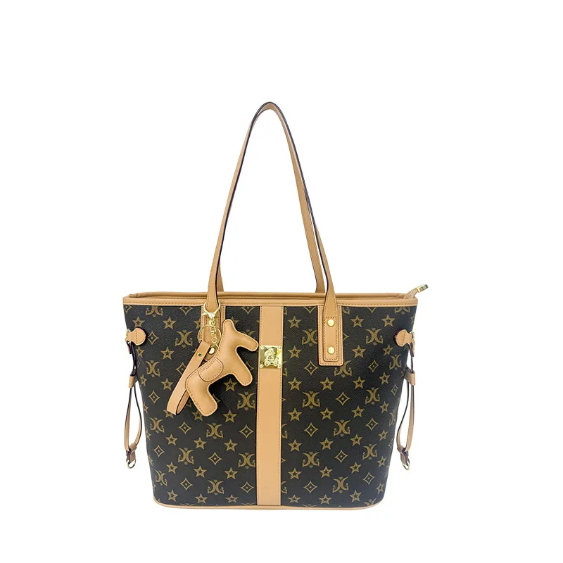 

Classic Designer Paris Fashion Inspired Shopper Purse For Women With Large Capacity And Stylish Vintage Logo