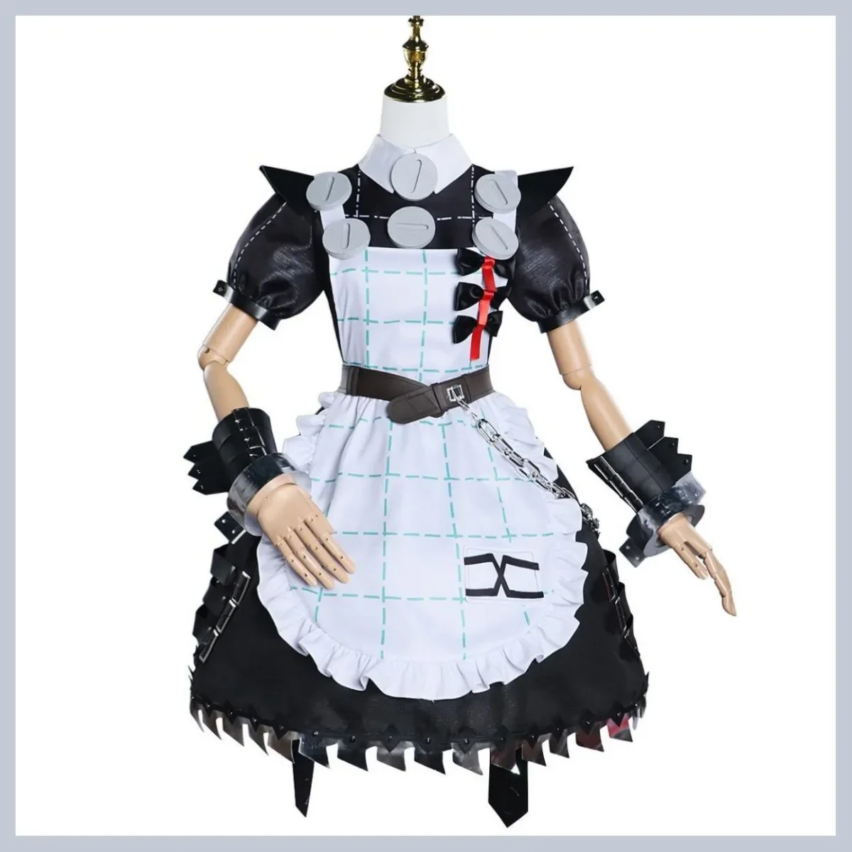 Game Zenless Zone Zero Corin Wickes Cosplay Costume Victoria Housekeeping Electric Saw Maid Attire Dress Wig Woman Kawaii Suit