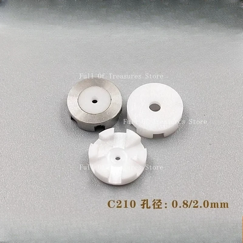 

For Charmilles C209 Threading Guide Nozzle 100431958 100431787 1.8/0.8mm Ceramic for Charmilles Wire EDM- LS Machine Spare Parts