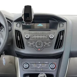 Car Phone Holder For Ford Focus MK3 2012 2013 2014 2015 2016 Wireless Charger Magnetic USB Infrared Fast Charging