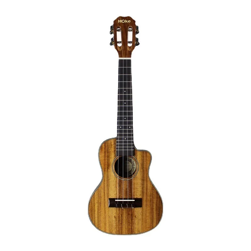 Ukulele Acacia 23 26 Inch with Case for Gift Concert Tenor Matte Cutaway Electric Mini Acoustic Guitar 4 Strings Ukelele