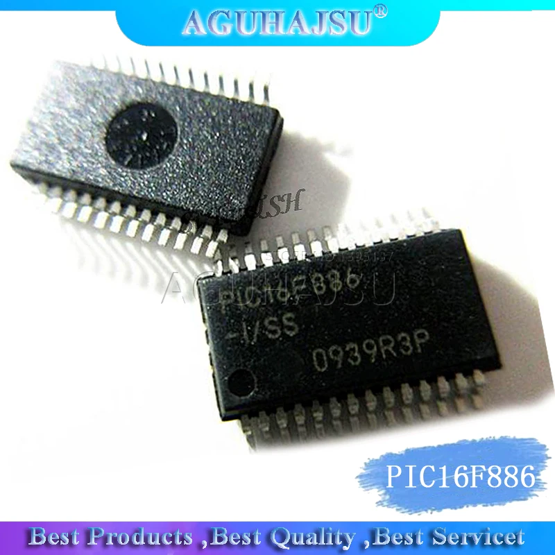 

1PCS PIC16F886-I/SS PIC16F886 16F886 Waterproof shell