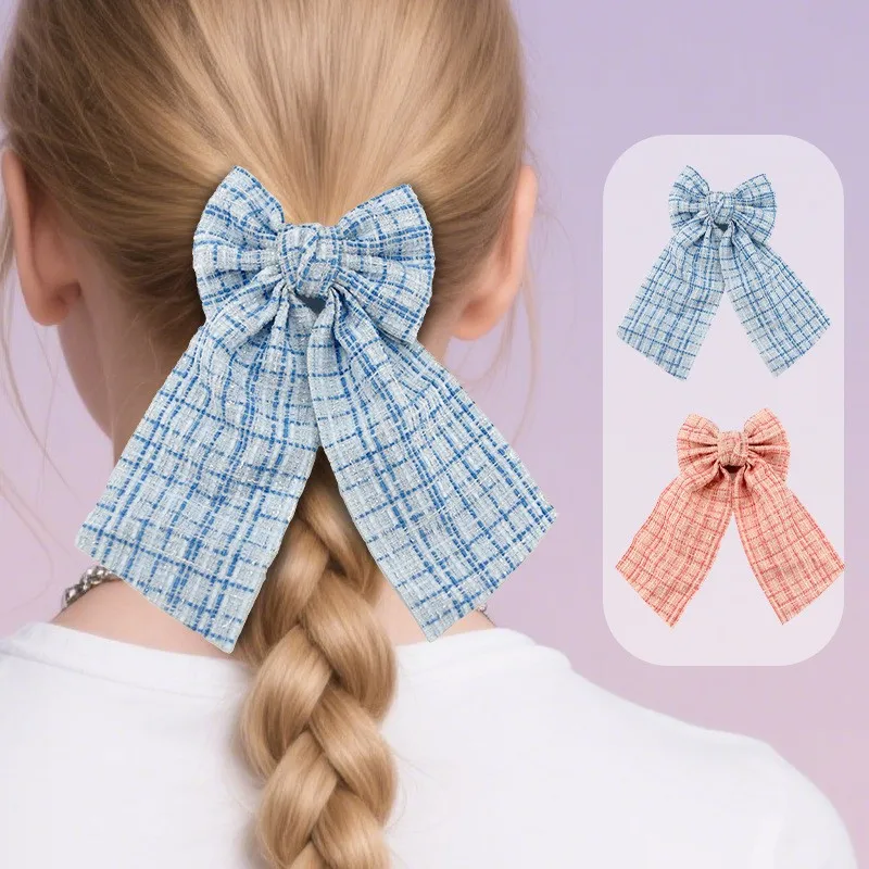 30pc-cotton-fabric-bow-hair-clips-with-long-tassels-for-women-and-girls-side-hairgrips-bulk-pack-ladies-hair-accessories