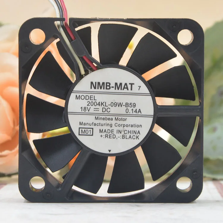 

НОВЫЙ ОРИГИНАЛЬНЫЙ 2004KL-09W-B59 18 В 0,14 А 5010 50*50*10 мм Охлаждающий ВЕНТИЛЯТОР РАДИАТОР