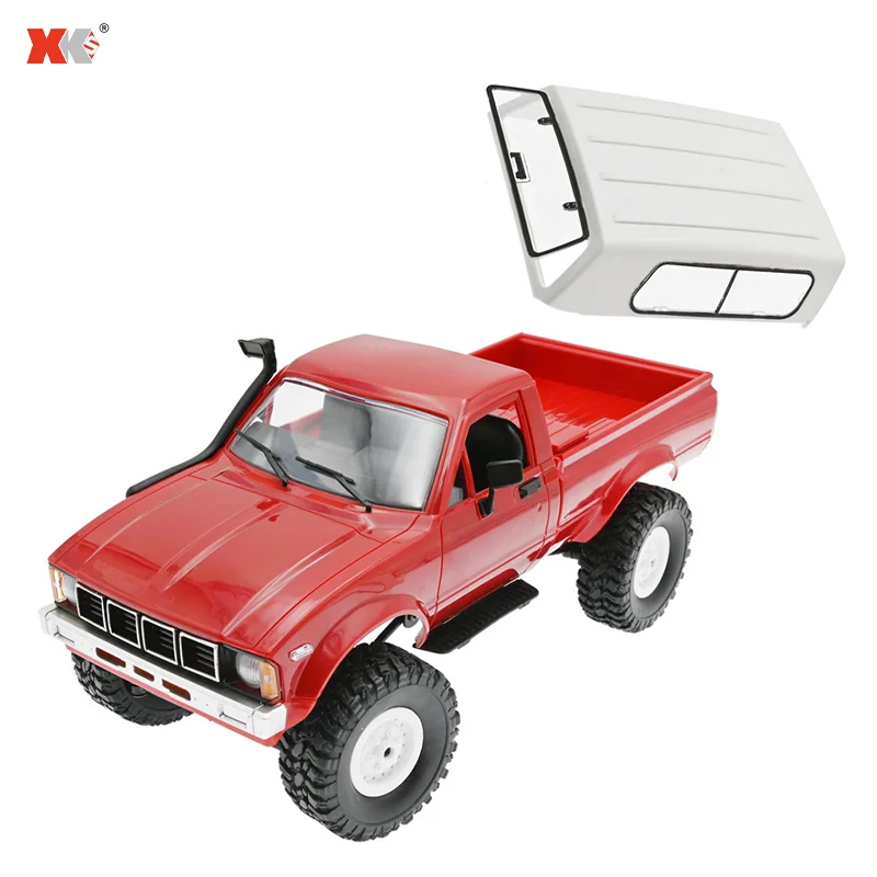 WPL C24 C14 1/16 RC Car 2.4G Remote Control LED Light 4X4 Off Road Rock Crawler Climbing RC Truck Electric Toy Car Gift for Boys