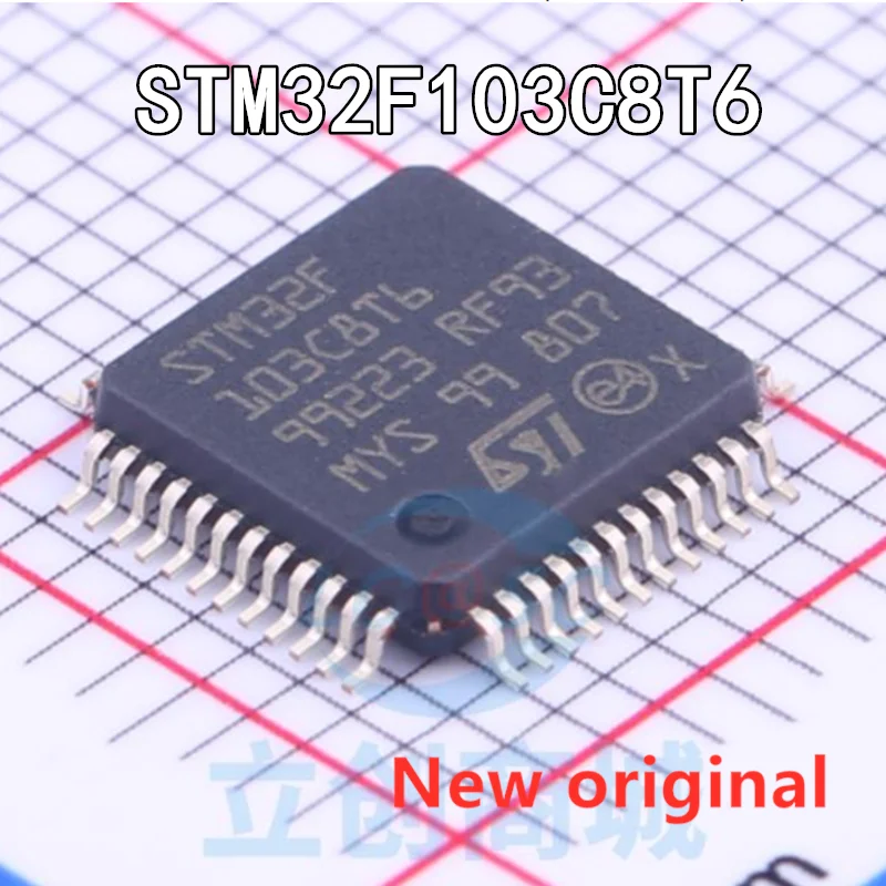 

10PCS New original STM32F103C8T6 STM32F103C8 STM32F103 LQFP-48 Micro controller MCU