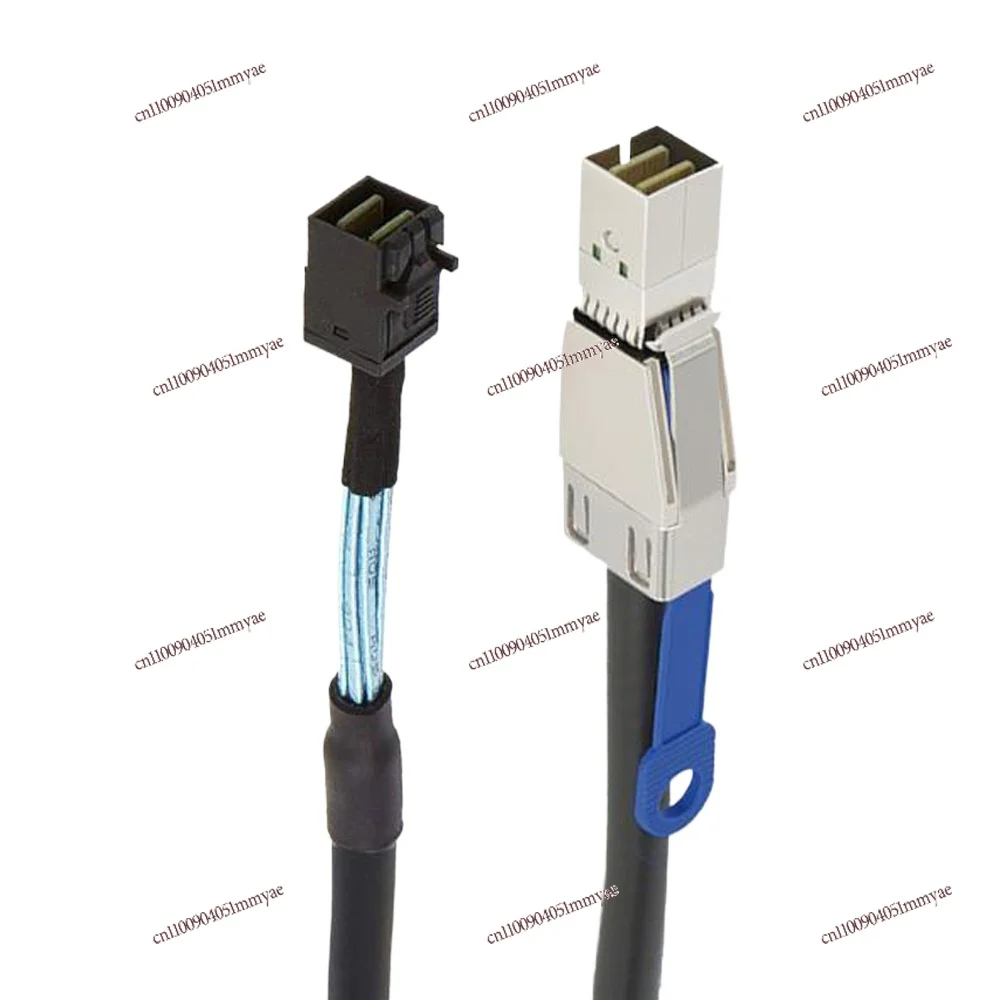Mini SAS HD SFF-8644 with IC To SAS HD SFF-8643 Server Overlay Cable