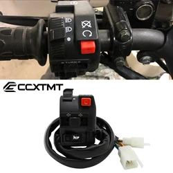 Motorcycle Electric Start Switch Horn Turn Signals Indicator Switch Far Near Light Button For ATV Honda Yamaha KTM Kawasaki Etc