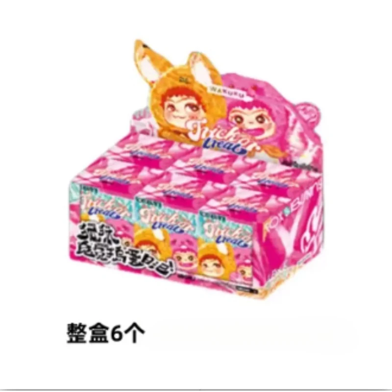 

WAKUKU first and second generation trick-or-treating series vinyl ornament wow Kuku second generation blind box plush doll box