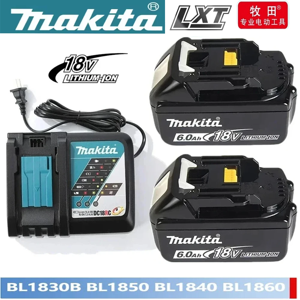 

New original 18V 6.0Ah Makita Rechargeable Battery ,For Makita BL1830 BL1830B BL1840 BL1840B BL1850 BL1850B Power Tools Battery