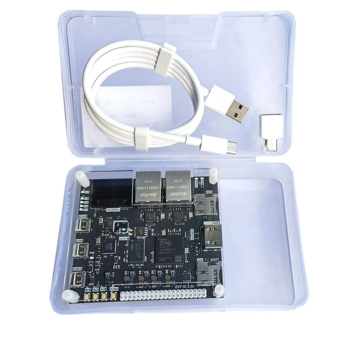 Kieszonkowa edukacyjna płytka rozwojowa Xilinx ZYNQ7000 XC7Z010 XC7Z020 z programatorem USB kompatybilna z HDMI Gigabit Ethernet PYNQ