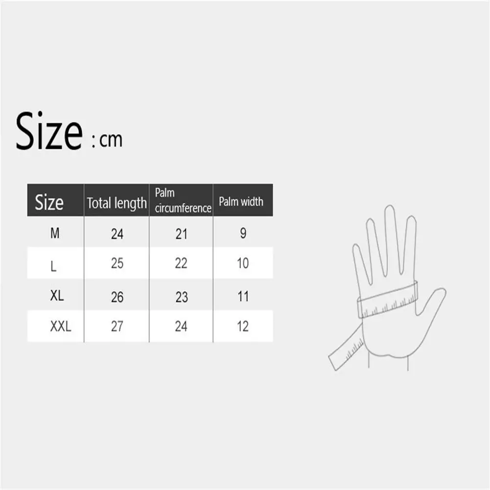 1 Pair Of Outdoor Winter Waterproof Warm  Gloves Touch Screen Non-slip Gloves For Hiking Cycling