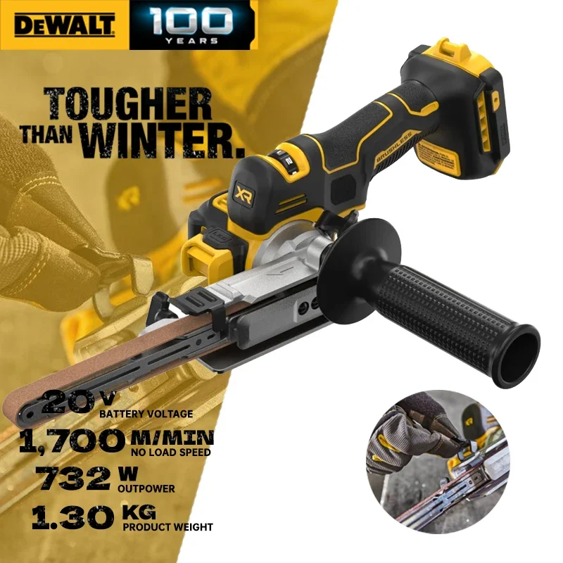 

DEWALT DCM200N Brushless Cordless Bandfile Belt Sander Shifting 20V Multifunctional Dewalt Power Tools DCM200