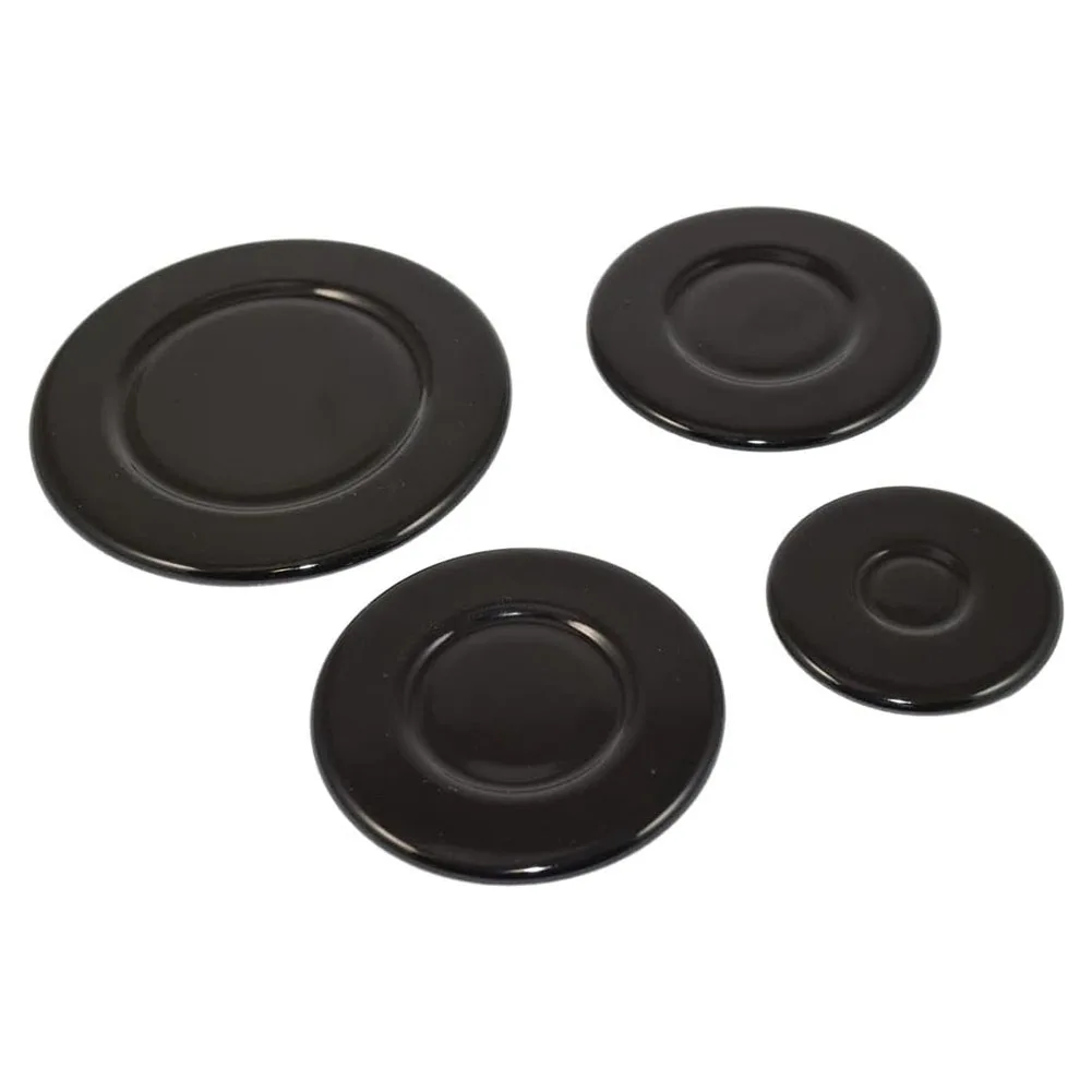 4 Pcs Universal Cooker Hob Gas Burner Cap 55mm 75mm 100mm For SABAF Accessories Fits Most Gas Stove Burners