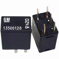 2pcs/lot 100% original genuine relay:GM 13500128 13500128 5pins （Brand-new）Car headlight relay