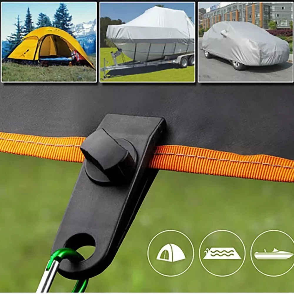 

36pcs/Pack Awning Rail Hanger Hooks For Caravana Motorhome Fiamma Thule Omnistor Camper Accessories Tent Clamp Tarp Clips Buckle