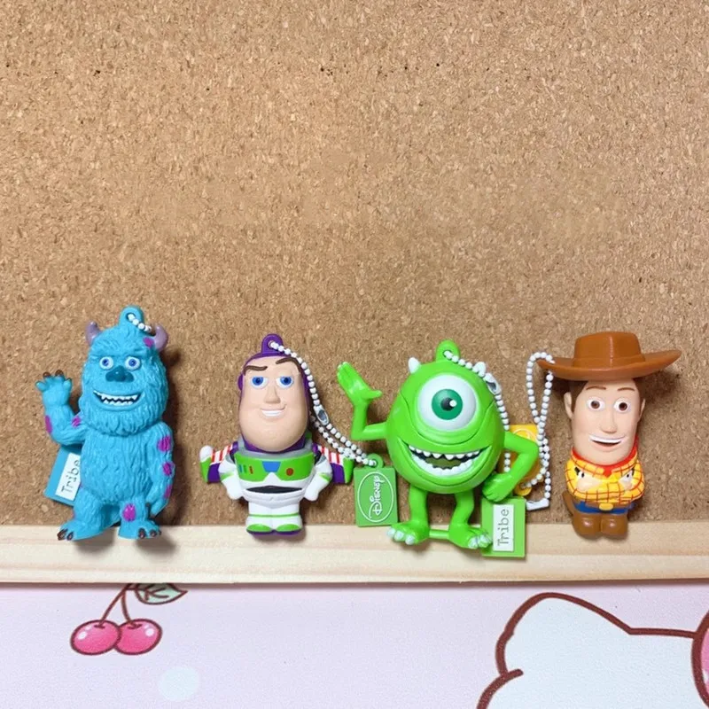 

12Pieces 5-6cm Disney Toy Story Buzz Lightyear Woody Sullivan Q Edition Doll Pendant