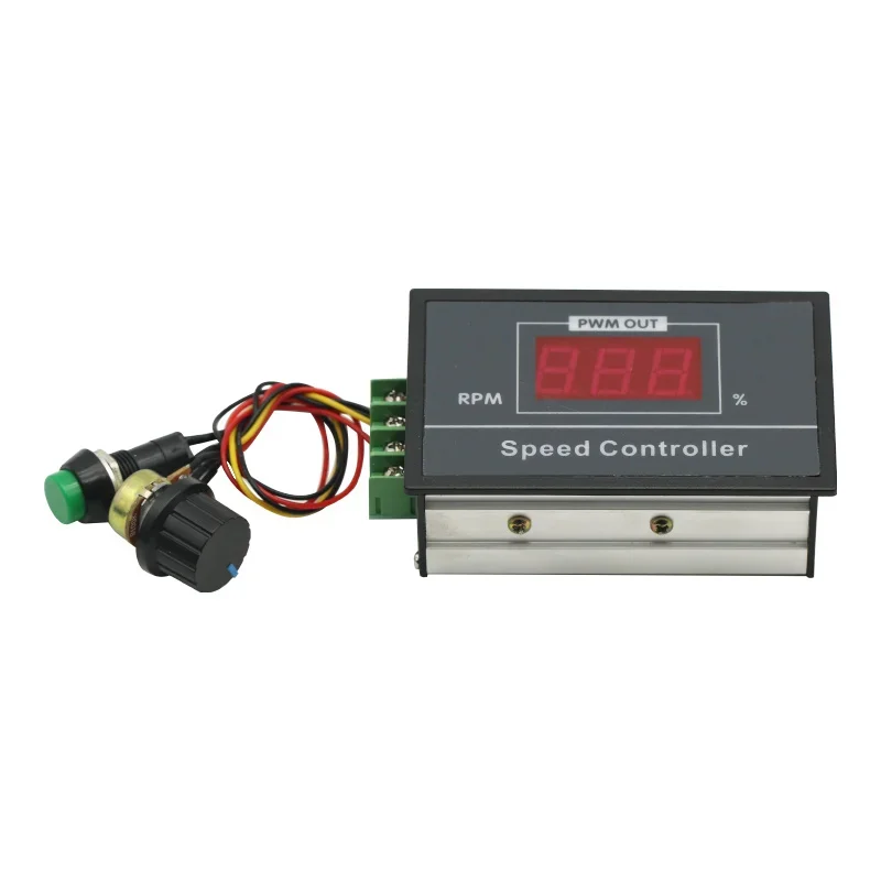 Controlador de velocidad del Motor, módulo PWM, 1 piezas, 30A, 0 ~ 100%, CC ajustable 6V, 12V, 24V, 48V