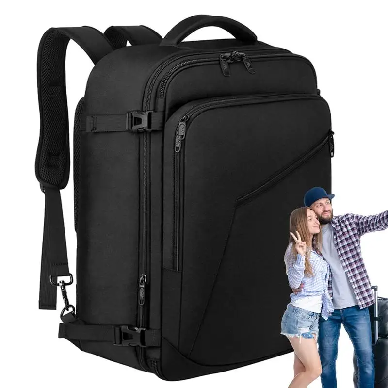 

Carry-On Backpack 40L Laptop Waterproof Casual Backpack Expandable Carry On Extra Large Sports Luggage Backpack Hiking Travel