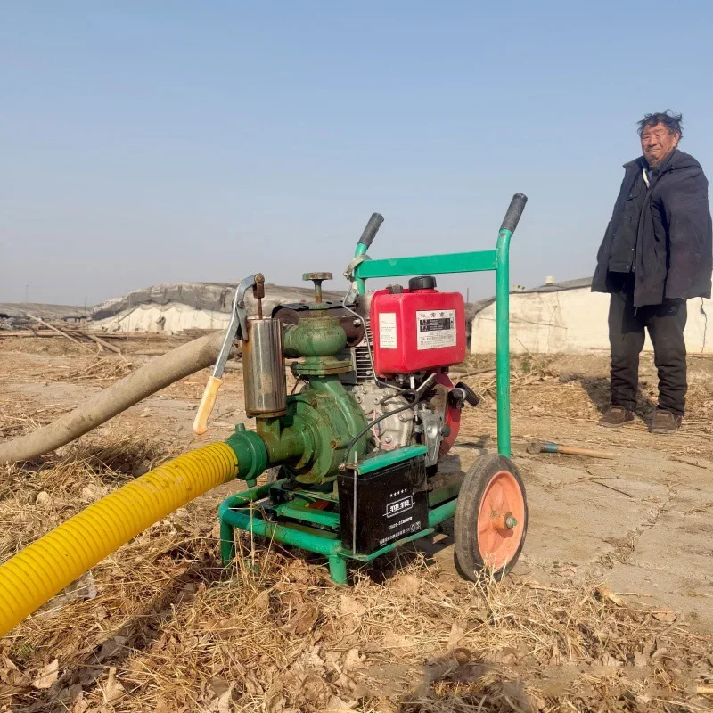 Air-Cooled High-Pressure Sprinkler Pump Suitable for Agricultural Irrigation/Vegetable Farming Heavy-Duty Water Pump(Customized)