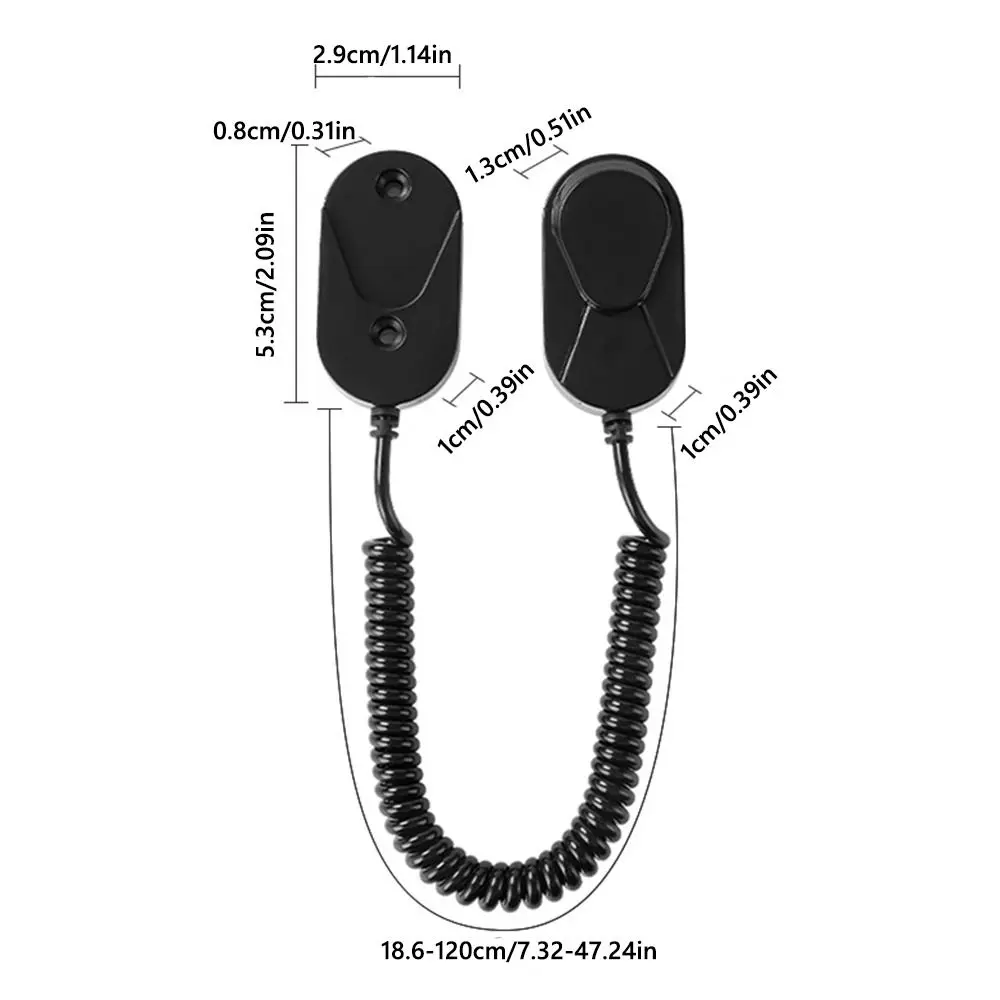 Neue einziehbare Fernbedienung Tether AntiLost Rope Home Tool Remote Leash Wandhalterung Fernbedienungshalter
