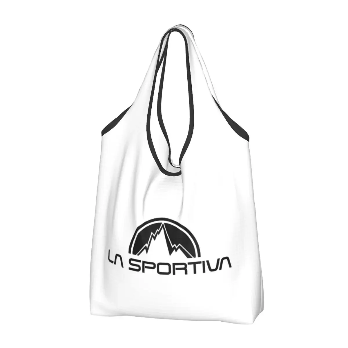 Recycling Sportivas Snowsport Climbing Mountain Shopping Bag Women Tote  Portable Grocery Shopper s