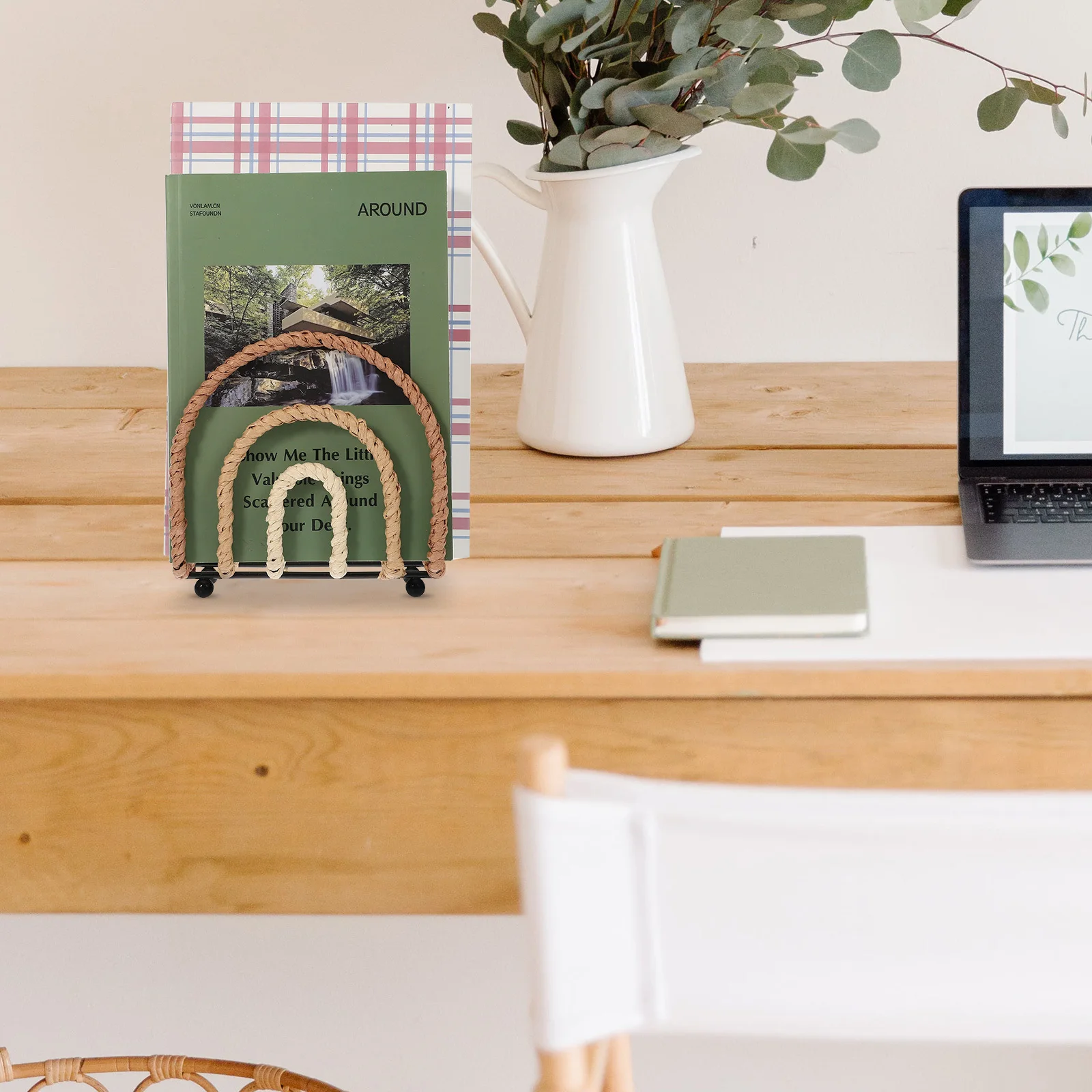 حامل مناديل حديد إبداعي مجوف حامل مناديل ورقية للمنزل والمكتب والمطبخ وطاولة الطعام ورف تخزين الأنسجة المزخرفة #5