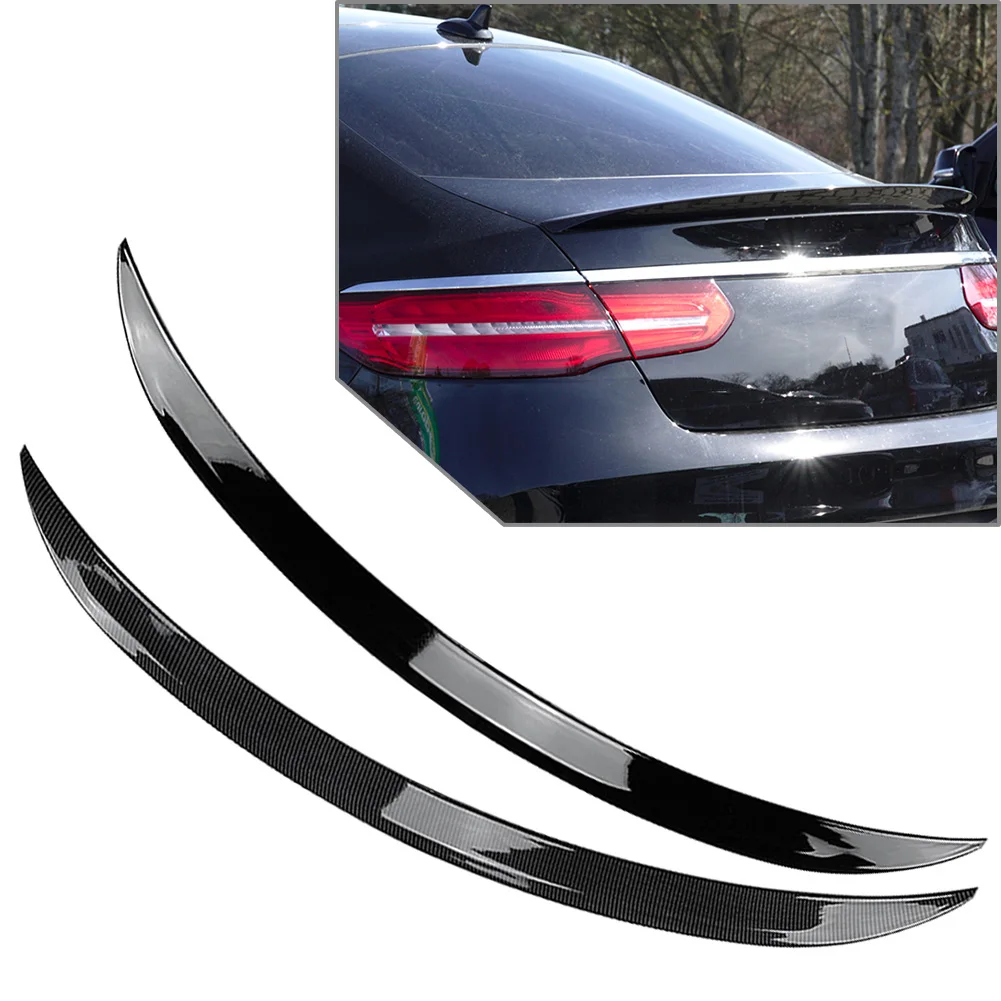 Car Rear Trunk Spoiler Lip Splitter Trim Tail Wing For Mercedes-Benz GLE Coupe C292 350 400 550 2015 2016 2017 2018 2019