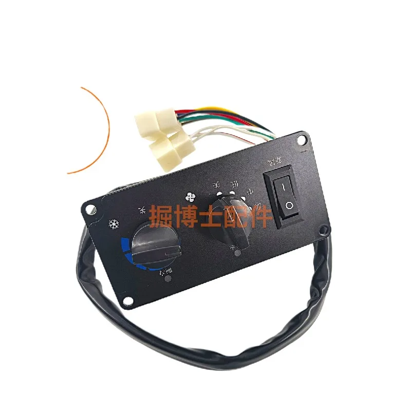 

For SHANTU JCM921C excavator air conditioning control panel switch 913air conditioning control panel switch excavator accessorie