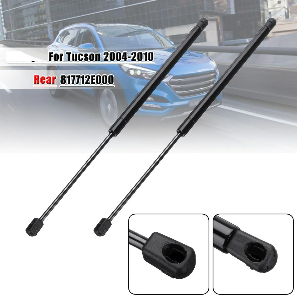 Rear Hatch Tailgate Lift Supports Shocks Struts Gas Spring for Hyundai Tucson JM 2004-2010 817