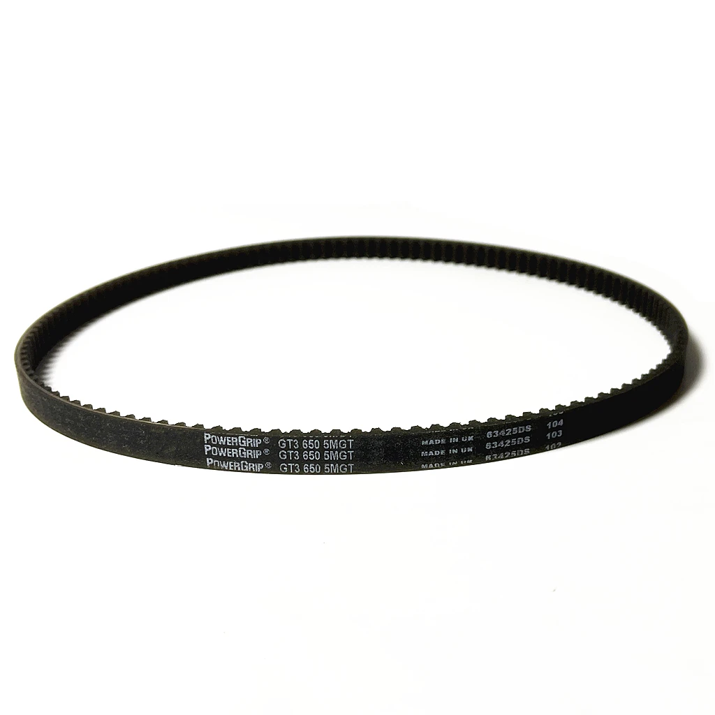 PowerGrip GT3 650-5MGT 130 Zähne Zahnriemen für 3D-Drucker, Werkzeuge, Motorräder, E-Bikes Mittelmotor-Spindelantriebsriemen – Detail 3