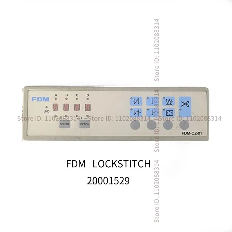 

FDM Brand 20001529 FDM-CZ-01 Control Box Operation Panel Board Auto Computer Lockstitch Industrial Sewing Machine Spare Parts