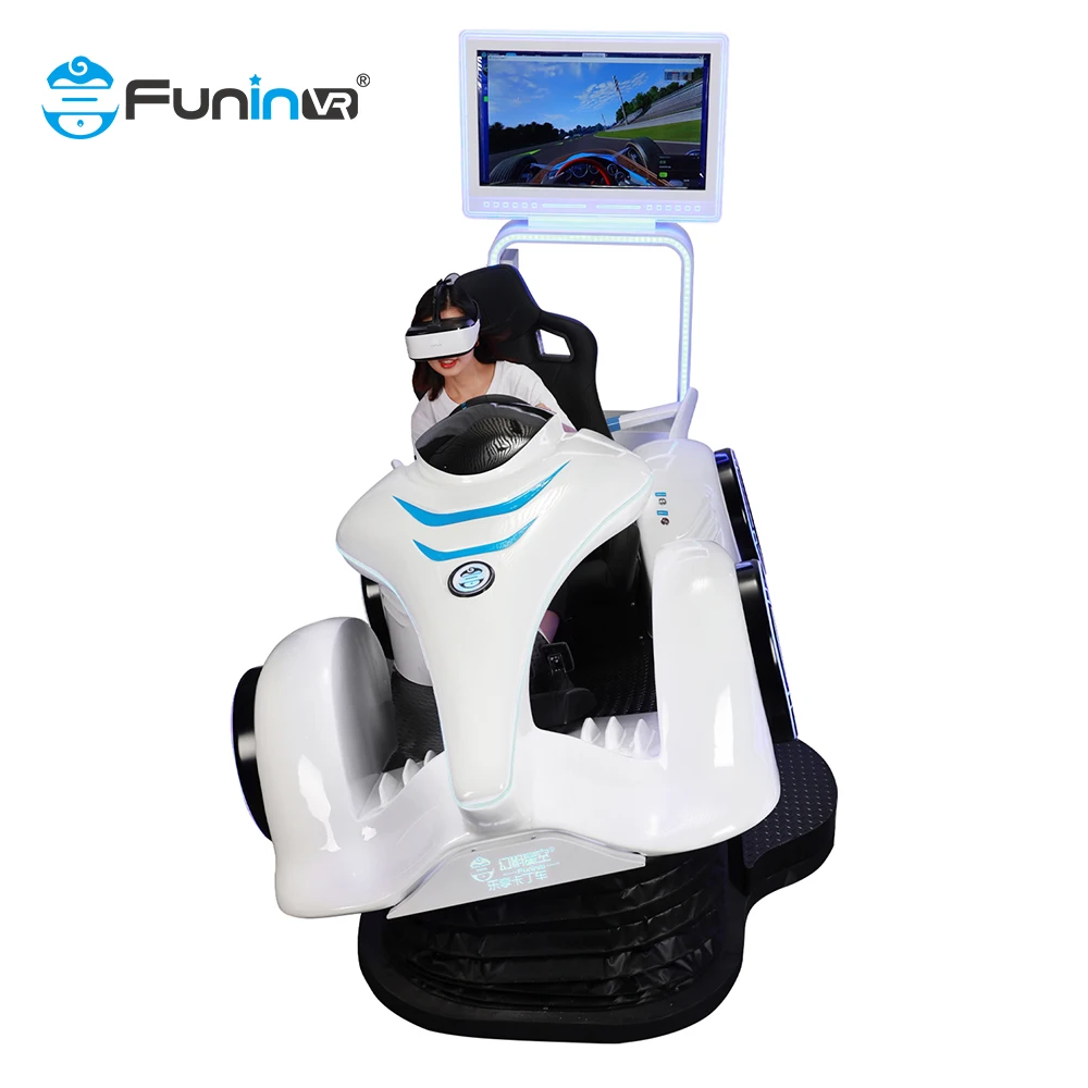 FunInVR High Performance Sim Racing Cockpit Car Game Simulator 9d Vr Game Machine Simulator VR Racing