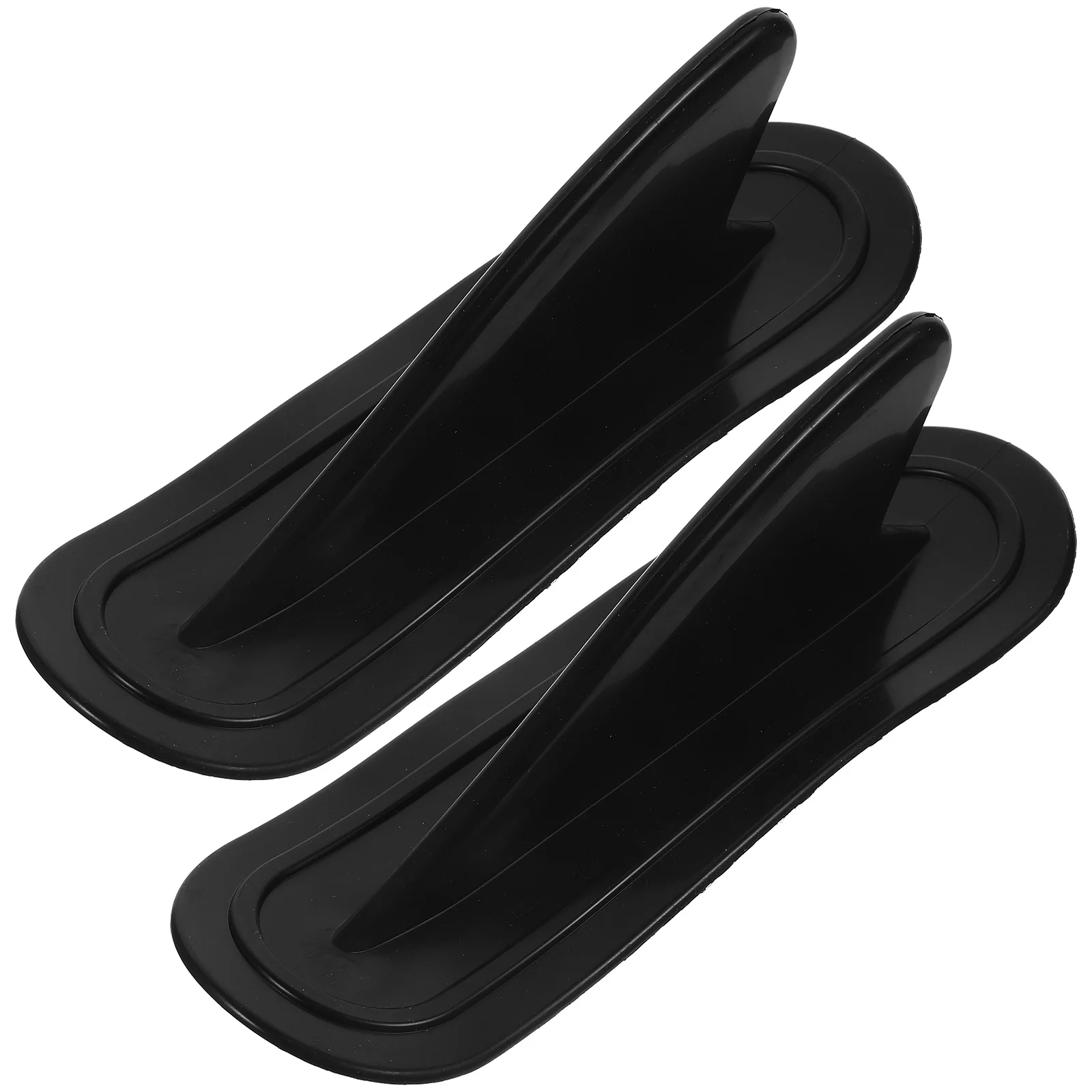 

2 pcs Inflatable Surfboard Boat Tail Rudder Shark-fin Splitter PVC Material Stabilizer Direction Helper Water Sports Accessories
