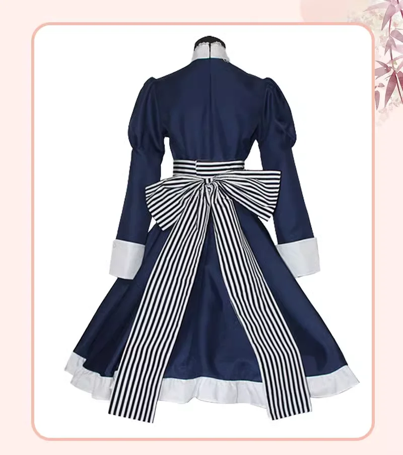 Axis Powers Hetalia Belarus Natalia Arlovskaya Lolita Maid Dress Cosplay Costumes