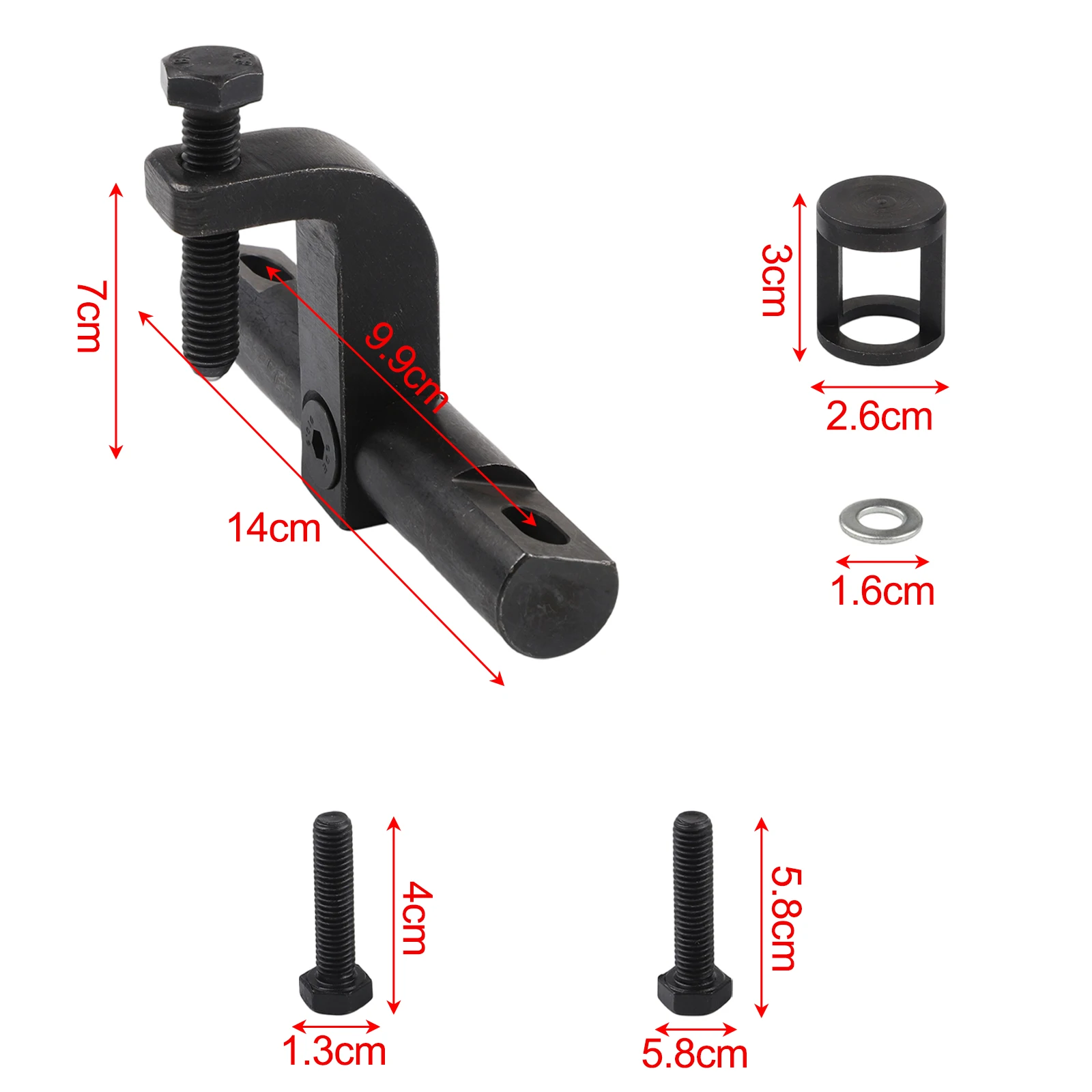 

For Ram Spring Compressor Tool Kit As Shown Direct Replacement Easy Installation For 6.1L Engine For 6.2L Engine