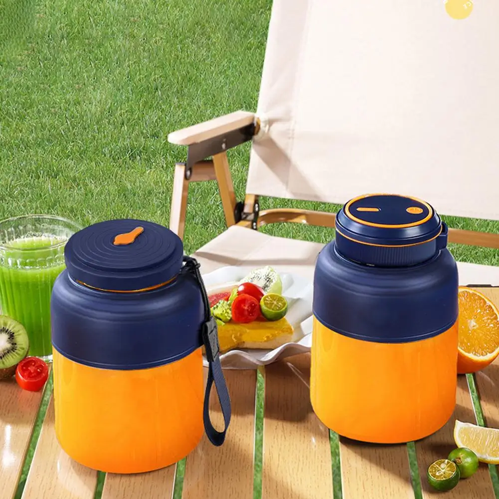 800mlWireless Portable Fruit Juicer Charging Small Complementary Food Crushed Electric Juicer Blender for Smoothies Shake Fruits