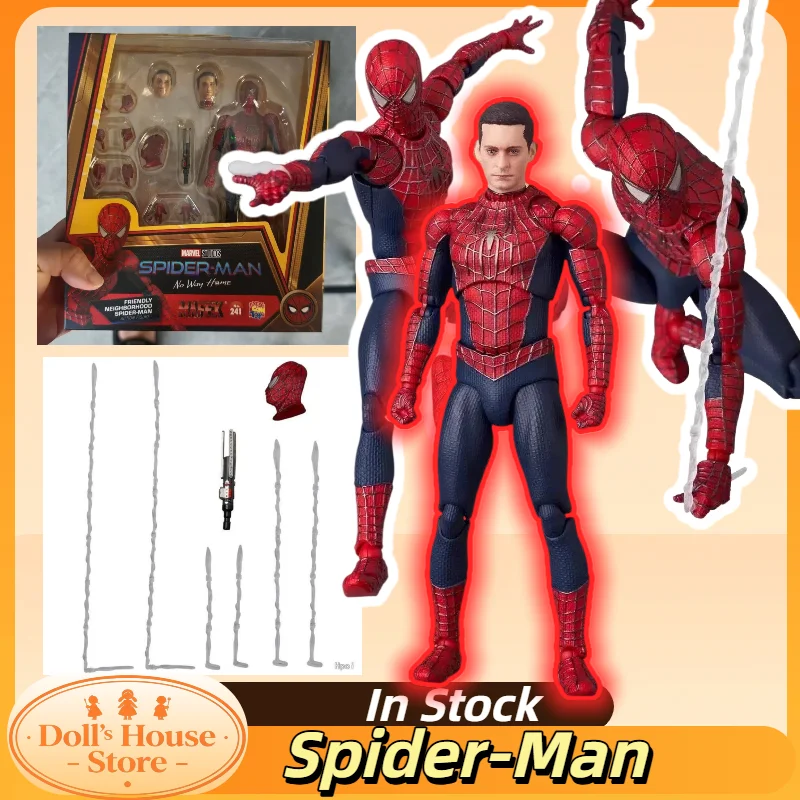 

New Mafex No.241 Spider Man Toby Maguire Heroes Have No Return Friendly Neighborhood Action Figure Model Toys Collectible