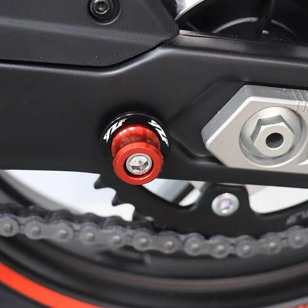 M6 YZF For YAMAHA YZF R3 R25 R6 R1 1999-2023 2019 2020 2021 2022 2018 Motorcycle Accessories Swingarm Spool Slider Stand Screws