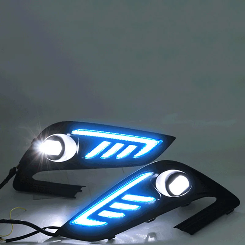 2 pz per Buick Encore 2016 2017 2018 anteriore LED luce di marcia diurna guida DRL fendinebbia fendinebbia