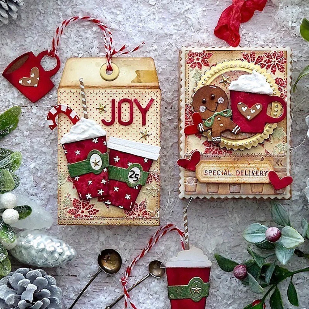 2025 Valentines Birthday Christmas Metal Cutting Die Hot Foil for DIY Making Card Scrapbook Paper Album Craft Supplie Template
