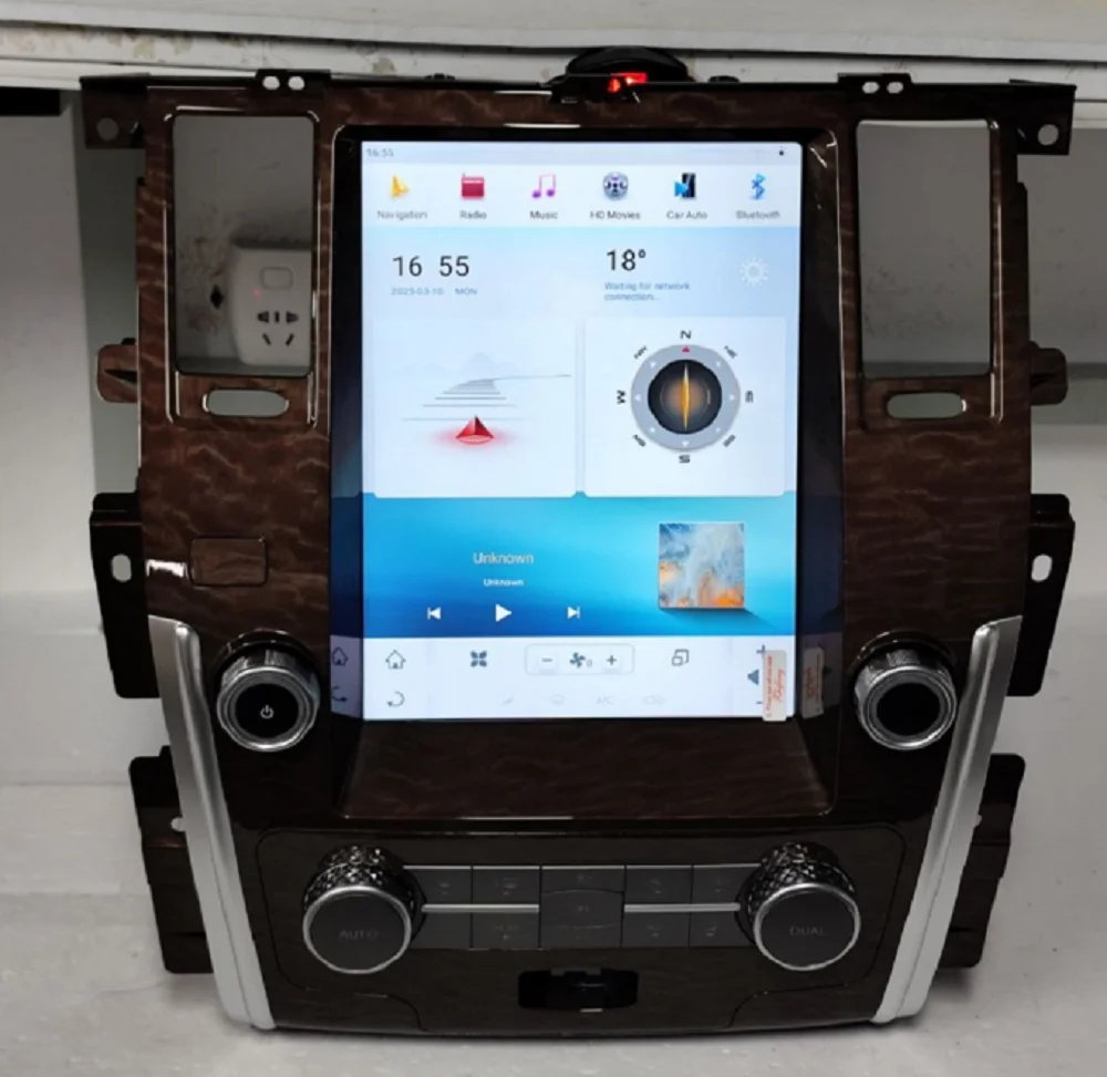 Android 13 Multimedia Stereo For Nissan Patrol Y62 Infiniti QX56 QX80 2010 2011 2012~2019 2022 GPS Navigation Auto IPS Head Unit